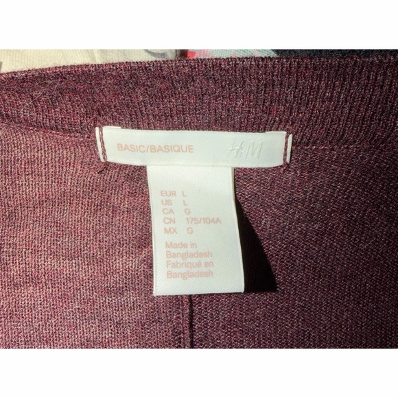 💜 H&M Open Front Cardigan - Picture 5 of 5